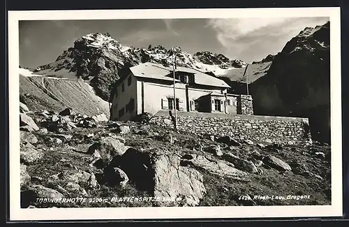 AK Tübingerhütte, Blick auf die Plattenspitze