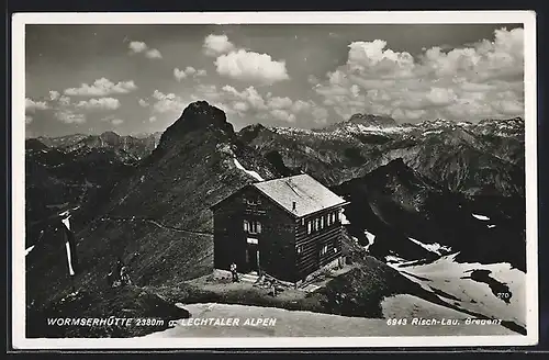 AK Wormserhütte, Hütte mit gewaltigem Bergpanorama