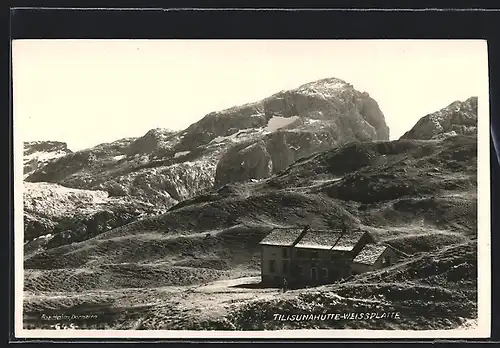 AK Tilisunahütte, Gebäude mit Umgebung, Weissplatte