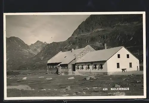 AK Madlenerhaus, Gebäudeansicht