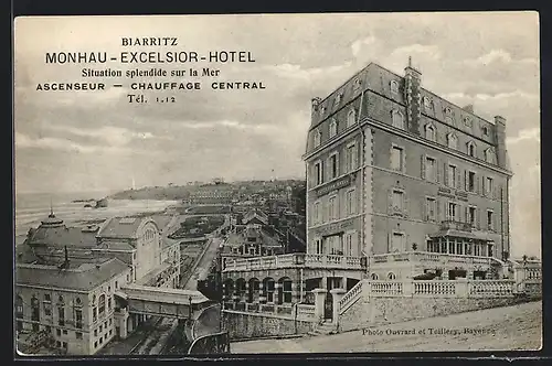 AK Biarritz, Monhau-Excelsior-Hotel