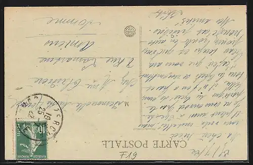 AK Uzerche, Vue Generale prise de la route d`Eyburie