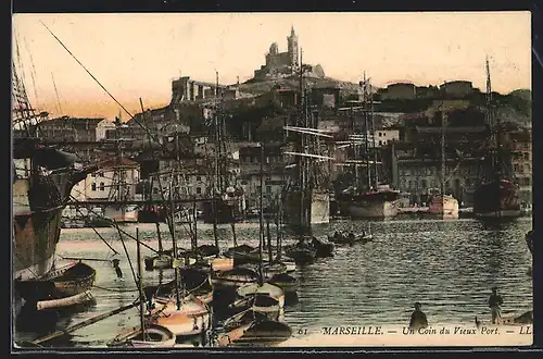 AK Marseille, Un Coin du Vieux Port