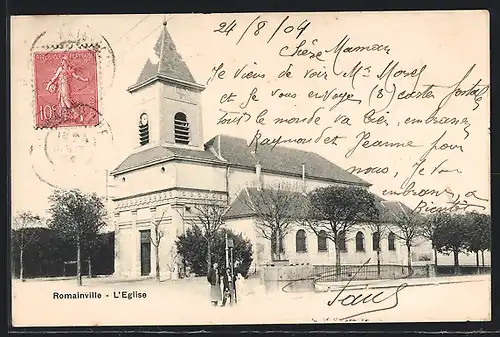 AK Romainville, L`Eglise