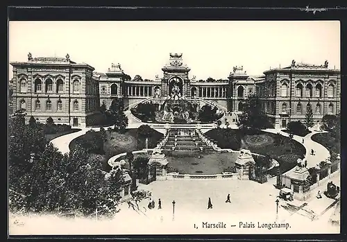 AK Marseille, Palais Longchamp