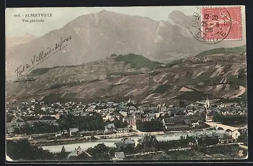 AK Albertville, Vue générale