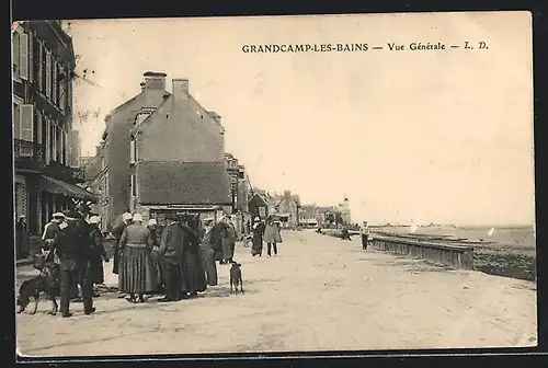 AK Grandcamp-les-Bains, Vue générale