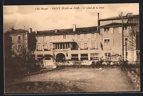 AK Saint Jean-de-Luz, L`Hôtel de la Poste, Côte Basque