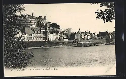 AK Amboise, Le Château et le Quai