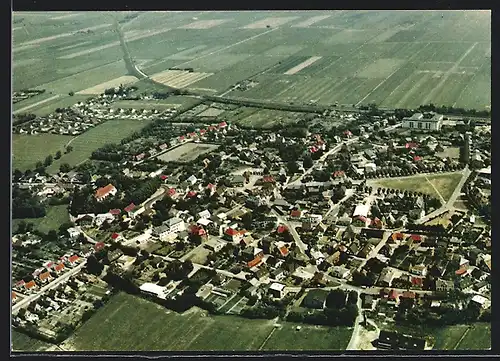 AK Lunden /Holst., Teilansicht