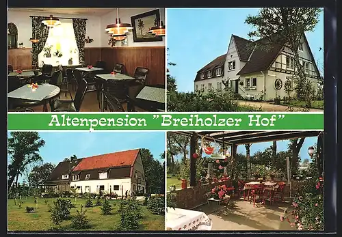 AK Breiholz-Meckelmoor, Altenpension Breiholzer Hof Renate Ihle, Innenansicht, Veranda
