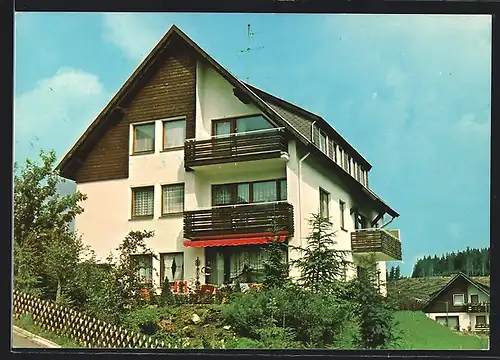 AK Altenau im Harz, Hotel Haus Ruwe Rudolf Wemmer