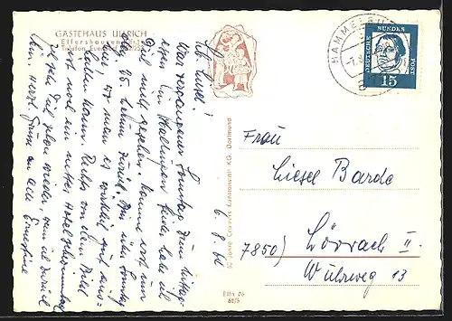 AK Elfershausen / Ufr., Gästehaus Ullrich