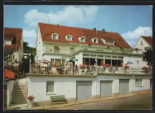 AK Frammersbach / Spessart, Gasthaus & Pension Haus Schönblick