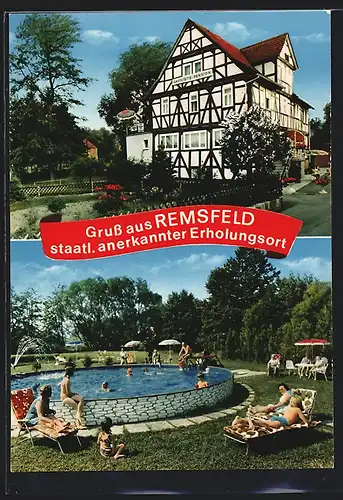 AK Knüllwald-Remsfeld, Hotel-Pension Höfer