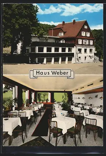 AK Herscheid-Reblin, Hotel-Pension-Restaurant Haus Weber
