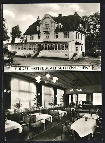 AK Rotenburg /Hann., Pirkes Hotel Waldschlösschen, Bremer Strasse 51