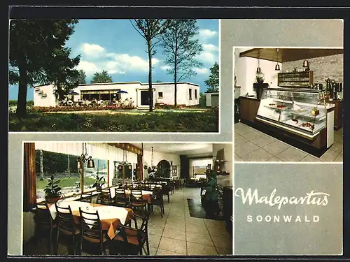 AK Kreershäuschen / Winterbach, Café-Restaurant-Pension Malepartus