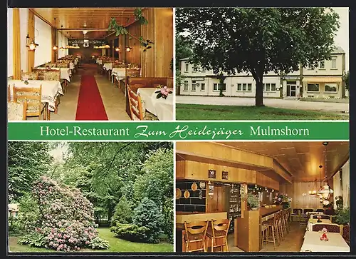 AK Rotenburg /Wümme, Hotel Restaurant Zum Heidejäger, Rotenburger Strasse 2