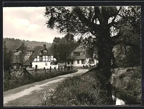 AK Etteln, Weg in den Ort hinein