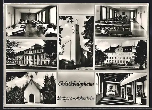 AK Hohenheim, Ansichten vom Christkönigsheim