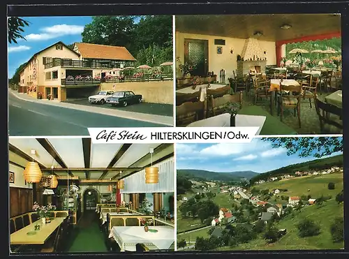 AK Hiltersklingen /Odw., Café Stein in der Siegfriedstrasse 4