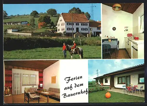 AK Mossautal-Hüttental, Bauernhof Familie Willy Krämer