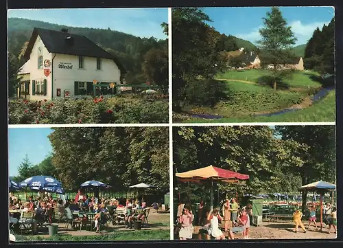 AK Trier, Wald Gasthaus Forsthaus Altenhof