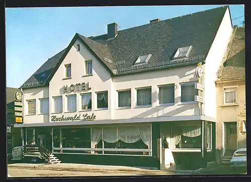 AK Morbach /Hunsrück, Hotel Hochwald-Café