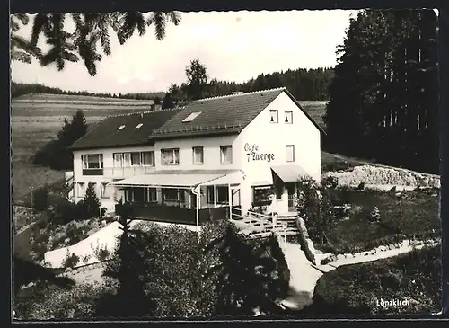 AK Lenzkirch /Hochschwarzw., Café 7 Zwerge, Haus Dorothea