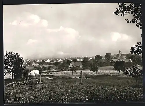AK Gehlenbeck /Krs. Lübbecke, Ortsansicht vom Feld aus