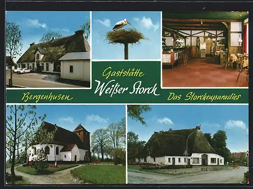 AK Bergenhusen, Gaststätte Hoier-Boier Weisser Storch