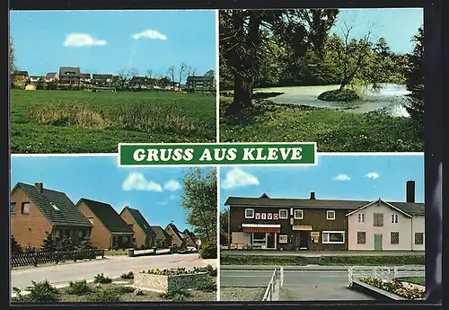 AK Kleve / Steinburg, Vivo-Markt, Strassenansicht