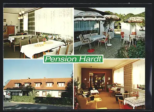 AK Kaltenhof / Dänischenhagen, Hotel-Pension Hard, Gettorfer Landstrasse 40