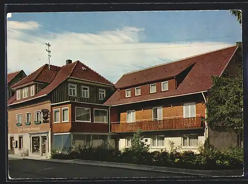 AK Besenfeld /Schwarzwald, Cafe-Pension Klumpp