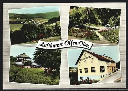 AK Olfen / Odenwald, Gasthaus & Pension Zum Spälterwald