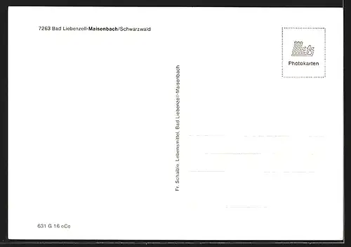 AK Bad Liebenzell-Maisenbach /Schwarzwald, Teilansicht, Kirche, Ortspartie