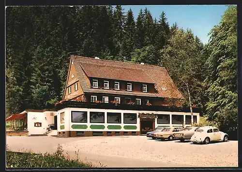 AK Seewald /Schwarzwald, Gasthof Kropfmühle Familie Sundheimer und Huber