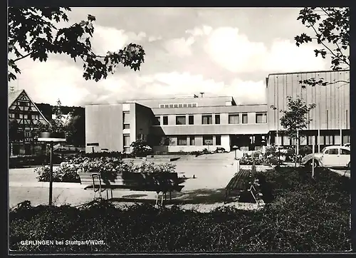 AK Gerlingen bei Stuttgart, Ortspartie