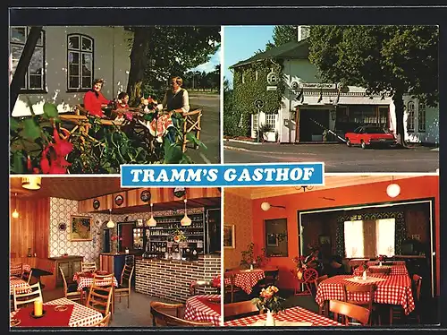 AK Langenhorn / Nordfriesland, Tramms Gasthof, Dorfstrasse-Loheide