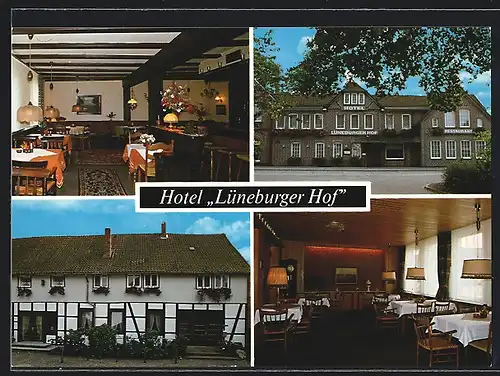 AK Munster /Lüneburger Heide, Hotel-Restaurant Lüneburger Hof, Fr.-Heinrich-Platz 32