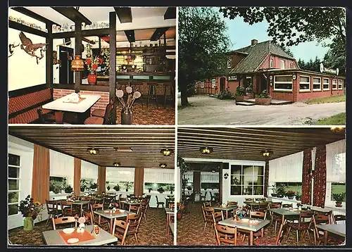 AK Bendestorf /Lüneburger Heide, Gasthaus Barre, Am Mühlenbach 2