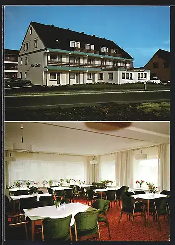 AK Büsum, Haus Hedde, Hotel Garni, Strasse Tertius-Törn 28