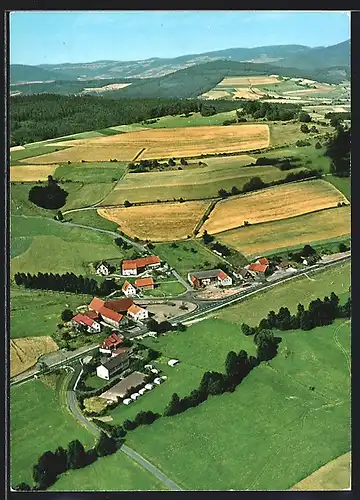 AK Hilders /Rhön, Blick auf Ortsteil Dörmbach
