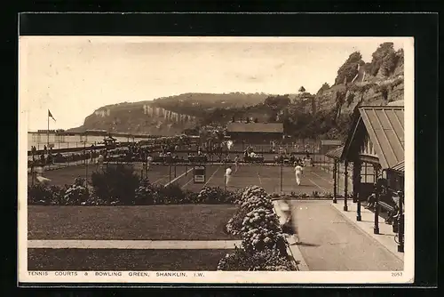 AK Shanklin, Tennis Courts & Bowling Green