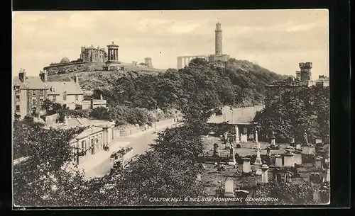 AK Edinburgh, Calton Hill & Nelson Monument