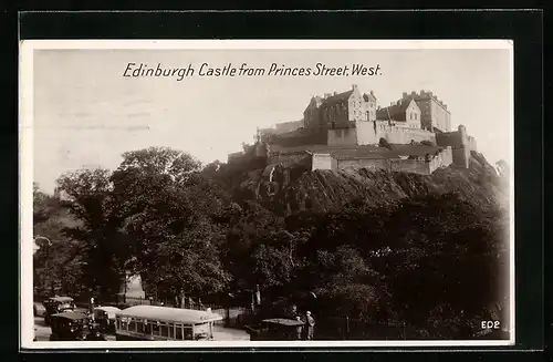 AK Edinburgh, Castle form Princes Street West