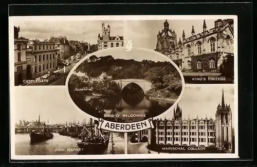 AK Aberdeen, Brig O` Balgownie, Castlegate, King`s College