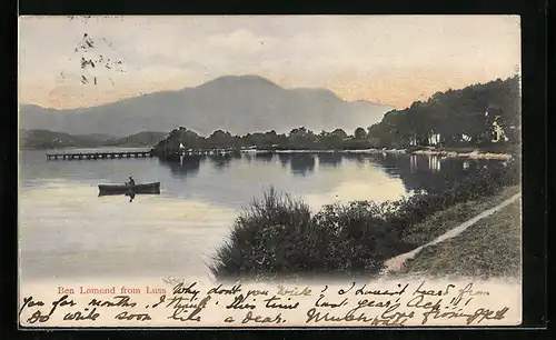 AK Ben Lomond, Panorama from Luss