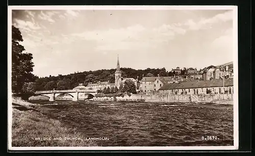 AK Langholm, Bridge and Church